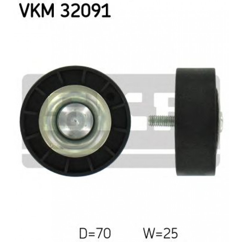 VKM 32091 SKF Обводний ролик